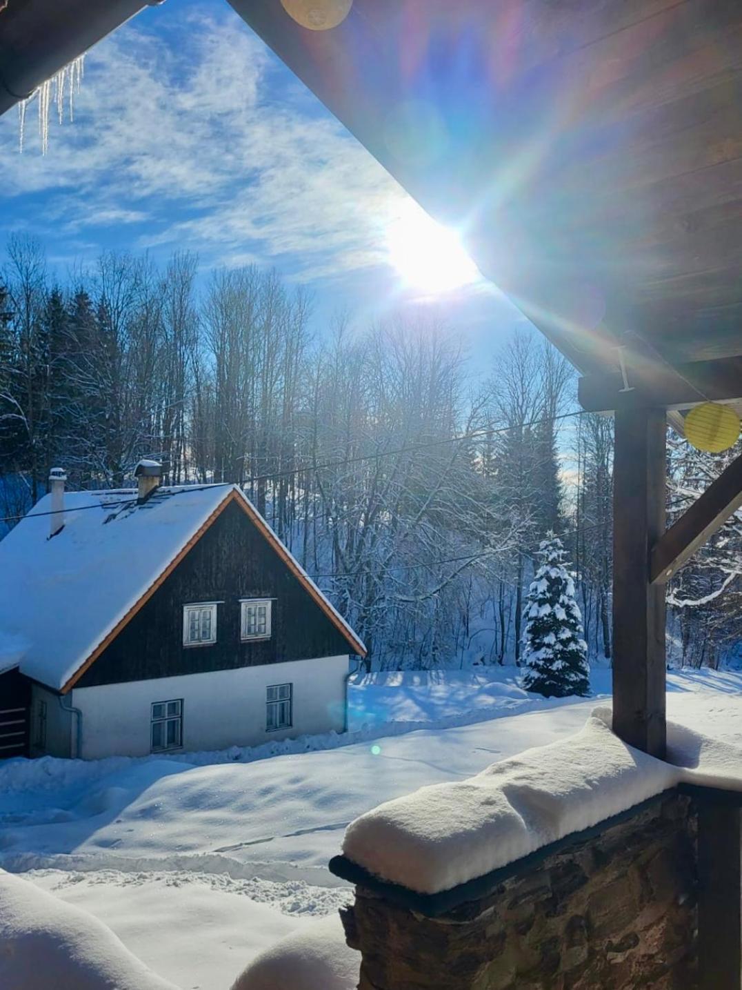 Srub V Bolkovskem Udoli Villa Rudník Dış mekan fotoğraf